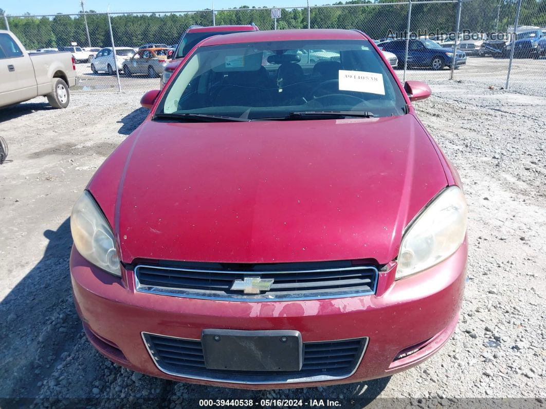 2006 Chevrolet Impala Lt Burgundy vin: 2G1WT55K469316534