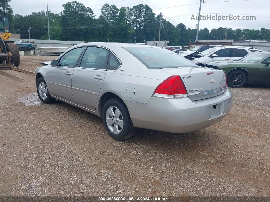 2006 Chevrolet Impala Lt Серебряный vin: 2G1WT55K469337626