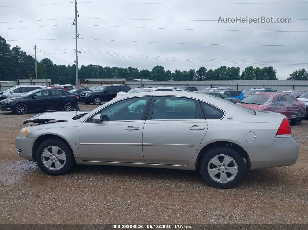 2006 Chevrolet Impala Lt Серебряный vin: 2G1WT55K469337626