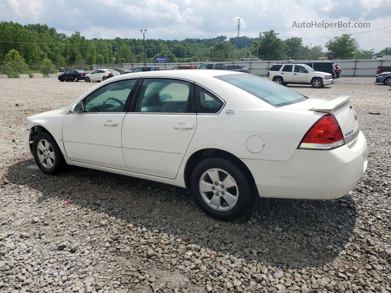 2006 Chevrolet Impala Lt White vin: 2G1WT55K669322819