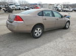 2006 Chevrolet Impala Lt Gold vin: 2G1WT55K669411371