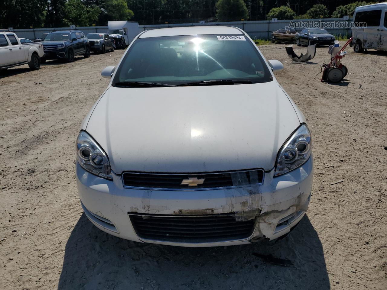 2006 Chevrolet Impala Lt White vin: 2G1WT55K769111371