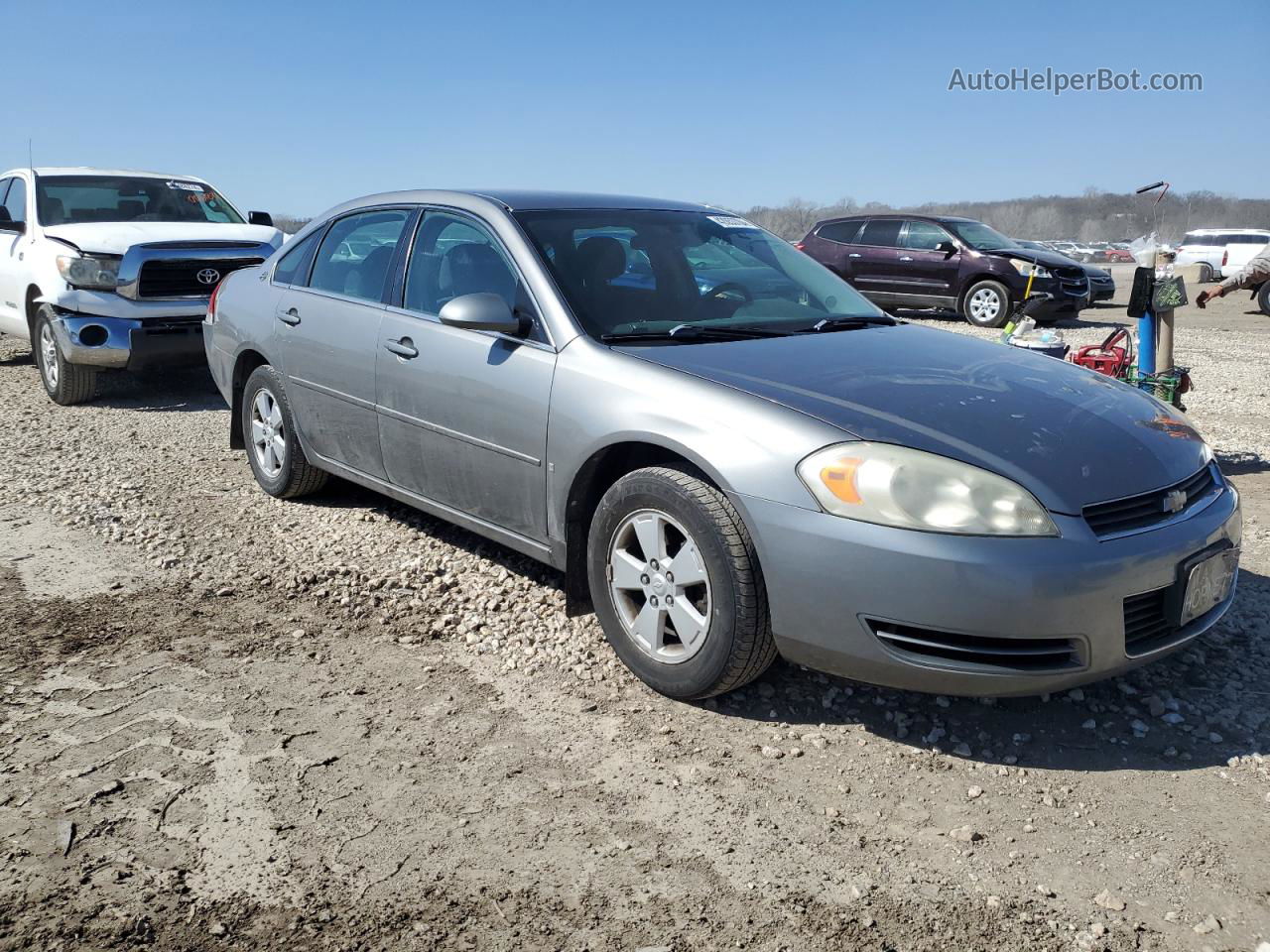 2006 Chevrolet Impala Lt Gray vin: 2G1WT55K769261156