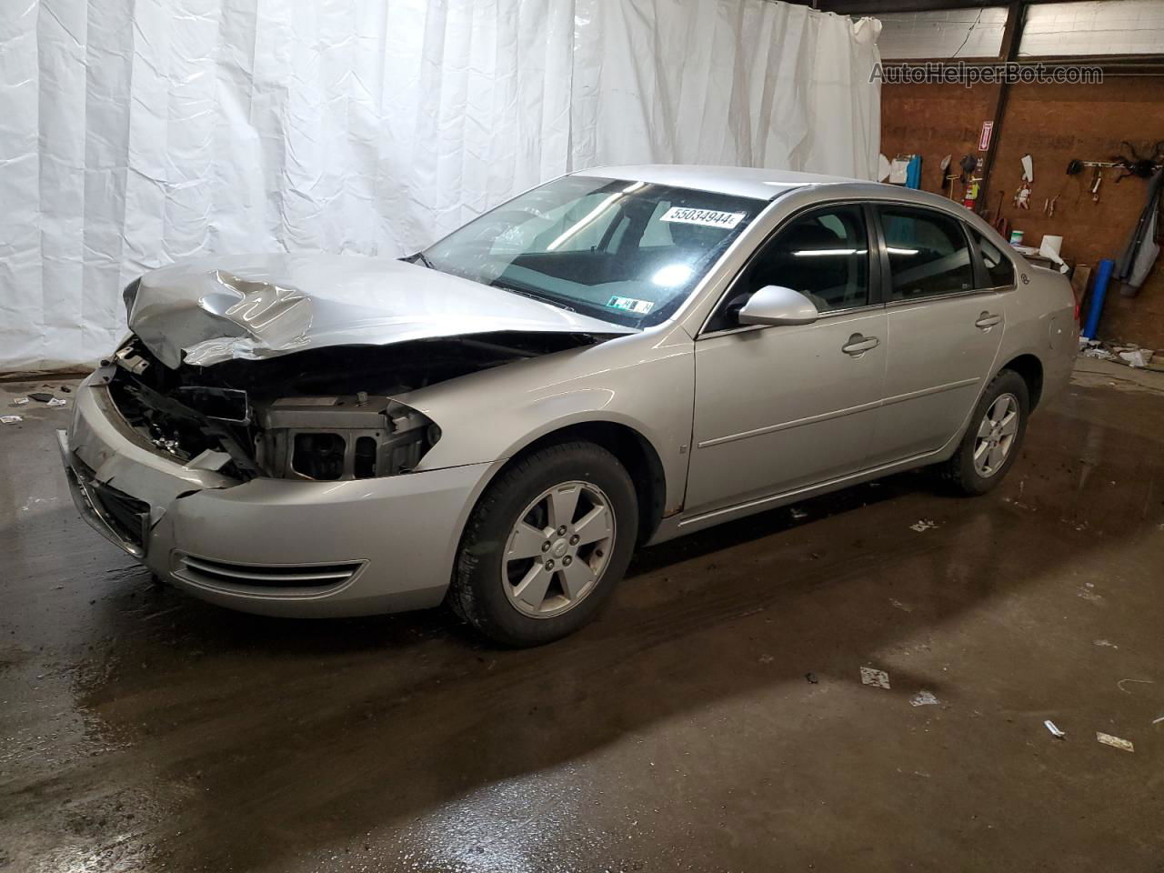 2006 Chevrolet Impala Lt Silver vin: 2G1WT55K969111811