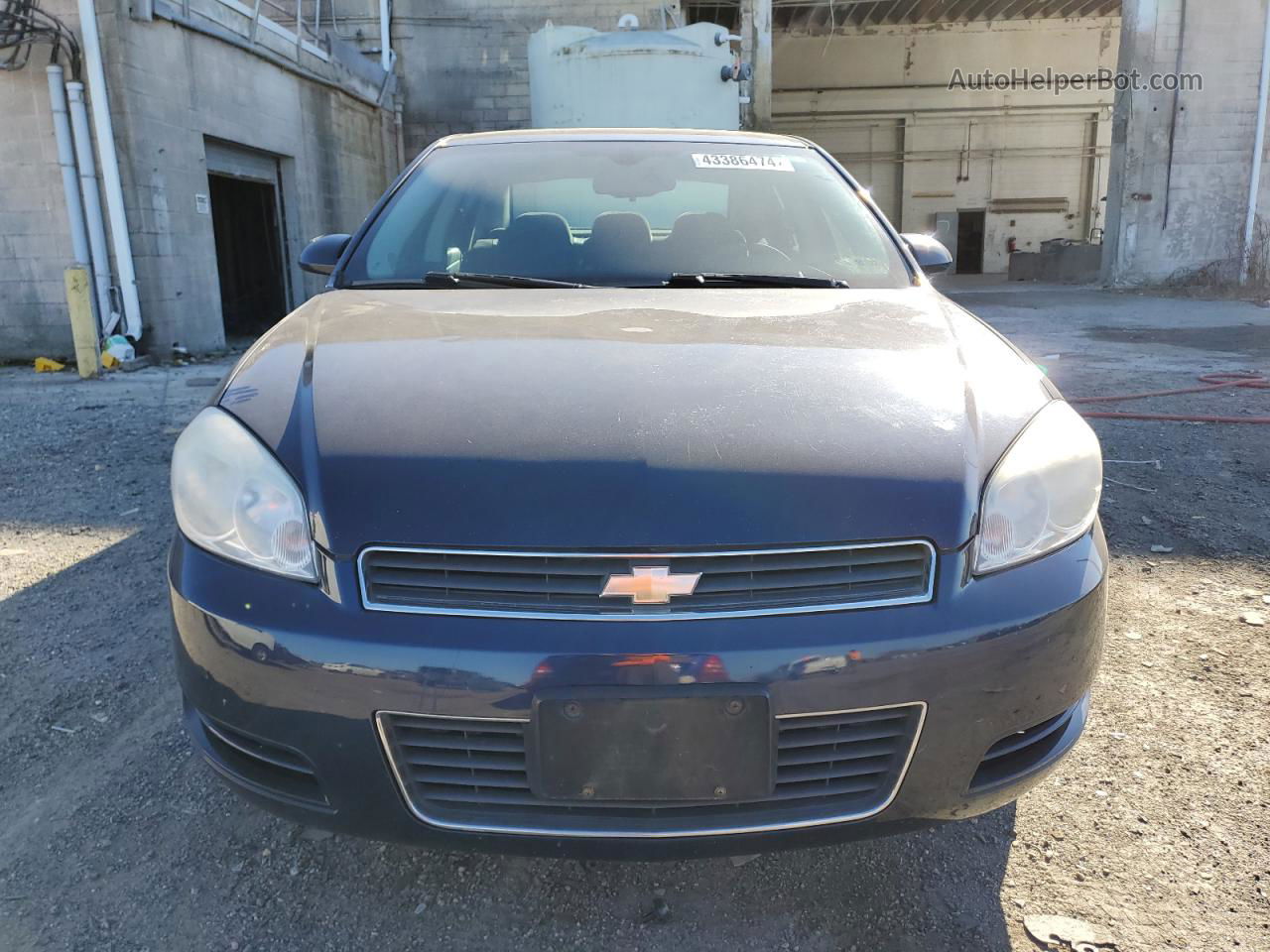 2009 Chevrolet Impala 1lt Синий vin: 2G1WT57K091189748