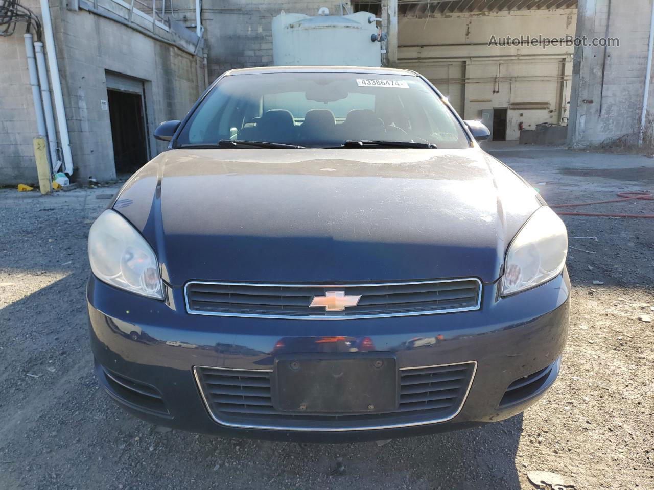 2009 Chevrolet Impala 1lt Blue vin: 2G1WT57K091189748