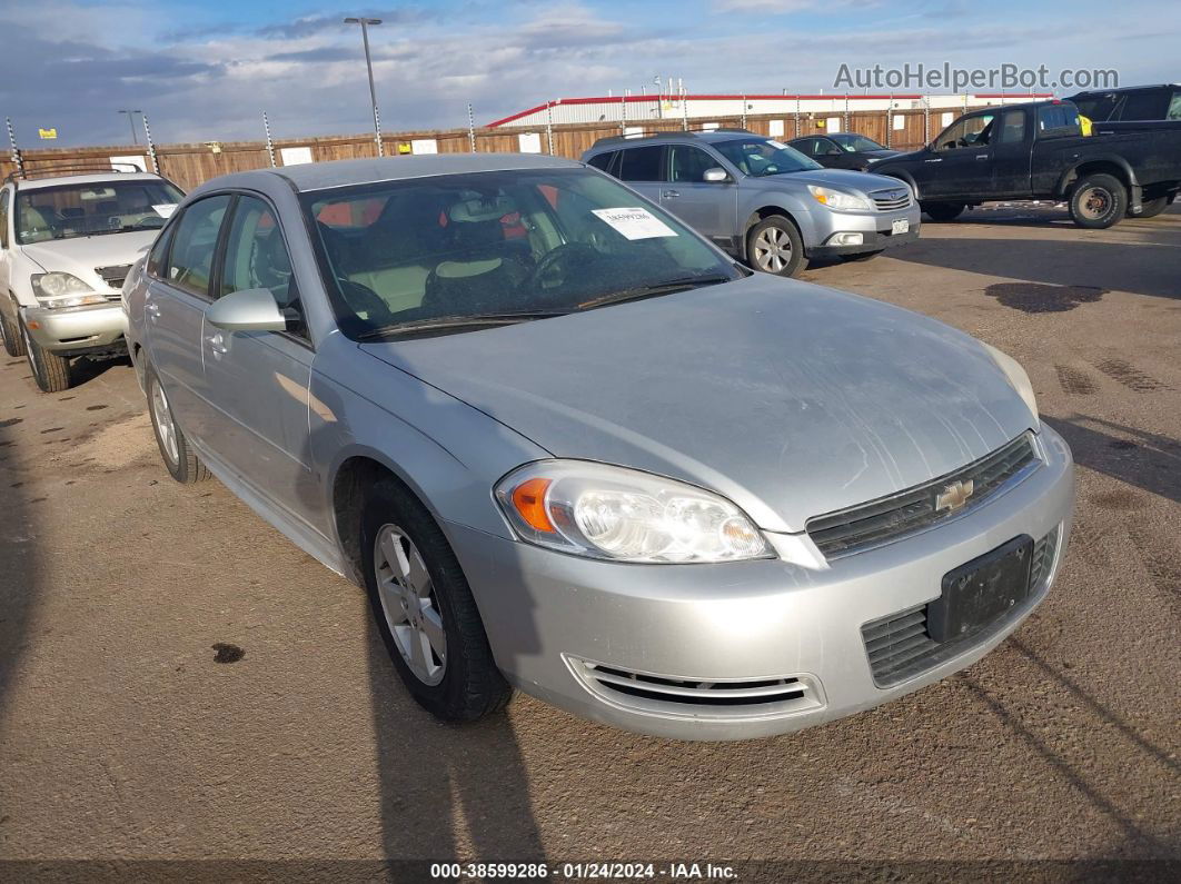 2009 Chevrolet Impala Lt Silver vin: 2G1WT57K091191323