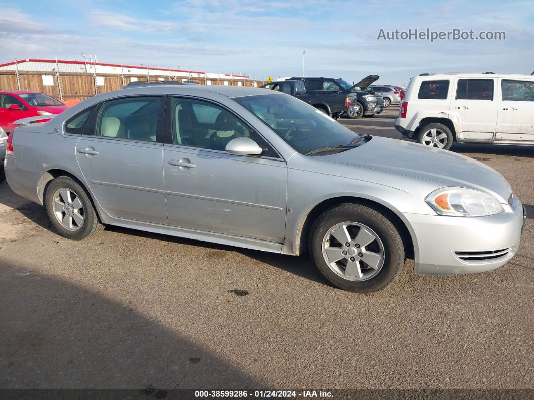 2009 Chevrolet Impala Lt Silver vin: 2G1WT57K091191323