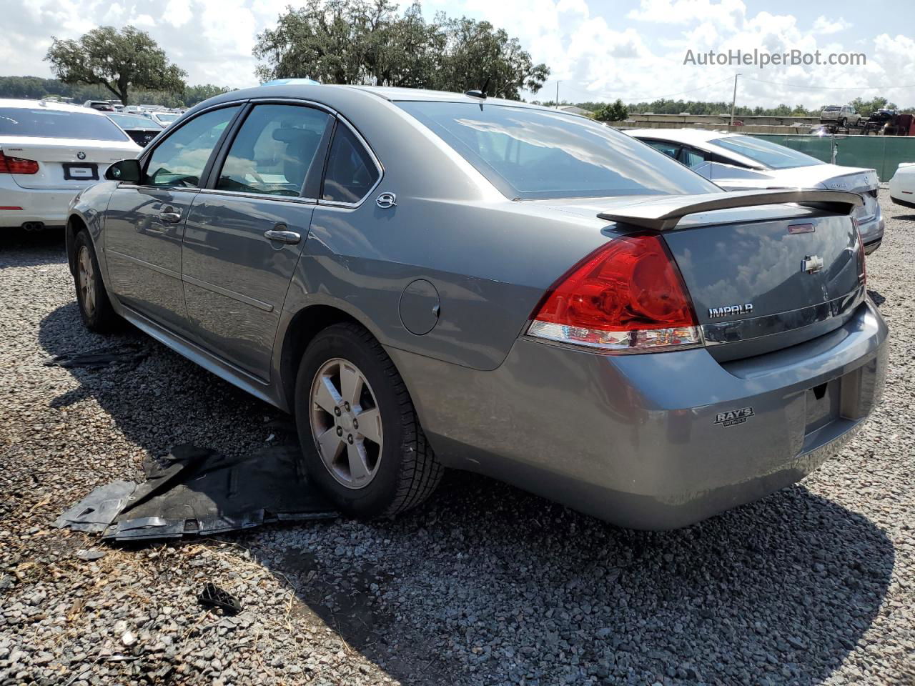 2009 Chevrolet Impala 1lt Серый vin: 2G1WT57K091223087