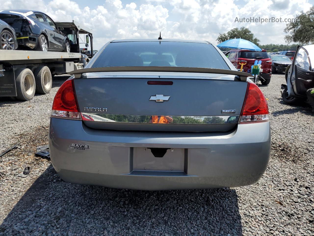 2009 Chevrolet Impala 1lt Серый vin: 2G1WT57K091223087