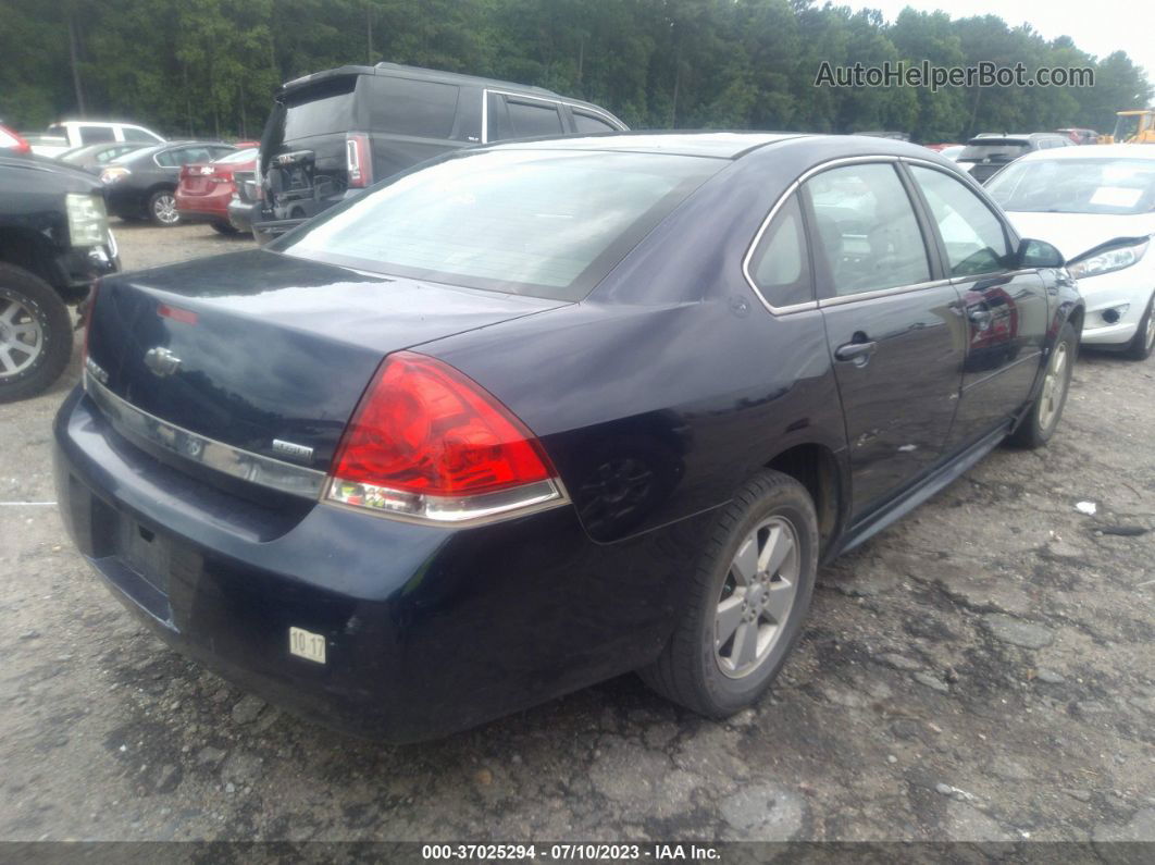 2009 Chevrolet Impala 3.5l Lt Blue vin: 2G1WT57K091295276