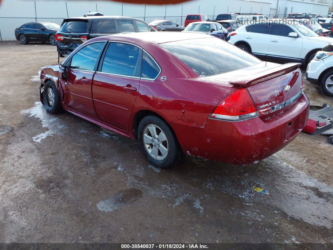 2009 Chevrolet Impala Lt Red vin: 2G1WT57K191133219