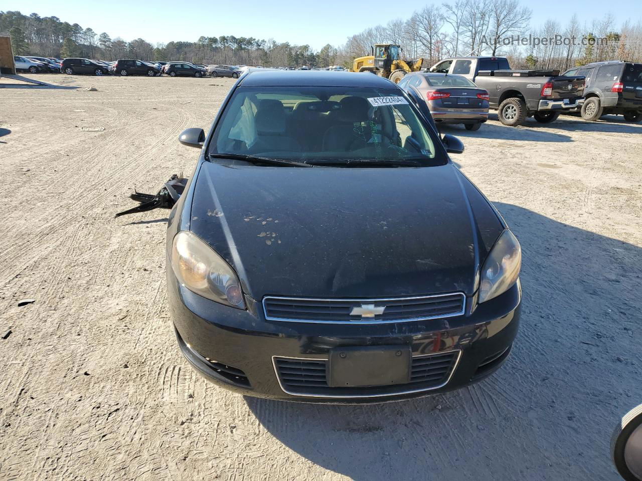 2009 Chevrolet Impala 1lt Black vin: 2G1WT57K191283427