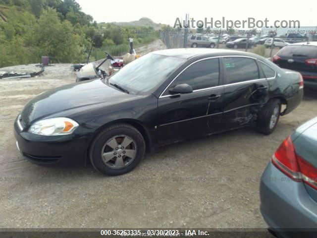 2009 Chevrolet Impala 3.5l Lt Black vin: 2G1WT57K291132323