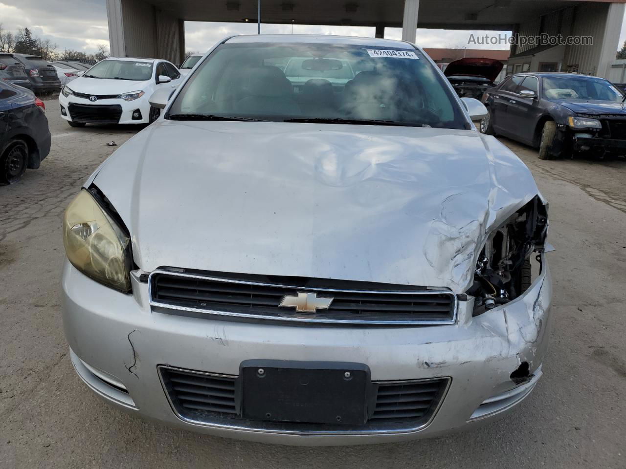 2009 Chevrolet Impala 1lt Silver vin: 2G1WT57K291177245