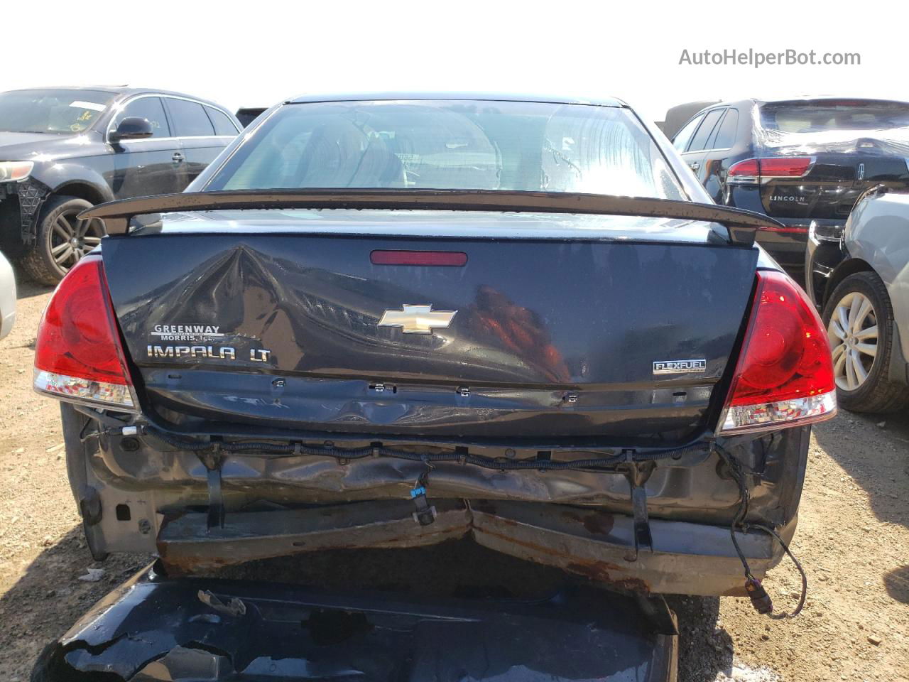 2009 Chevrolet Impala 1lt Gray vin: 2G1WT57K391180493