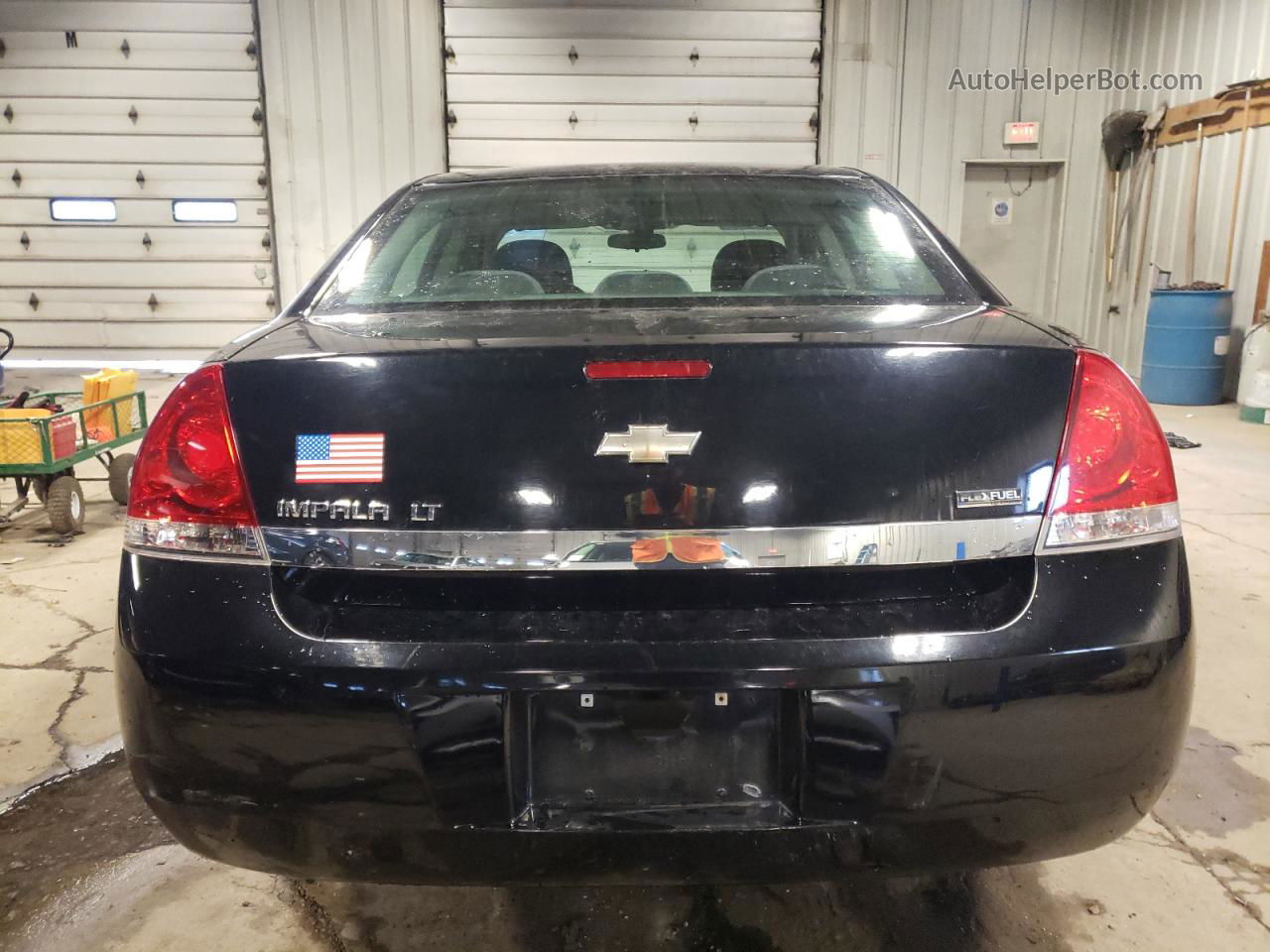 2009 Chevrolet Impala 1lt Black vin: 2G1WT57K391268749