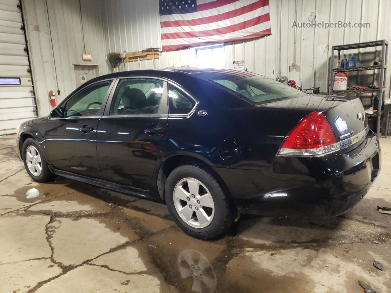 2009 Chevrolet Impala 1lt Black vin: 2G1WT57K391268749