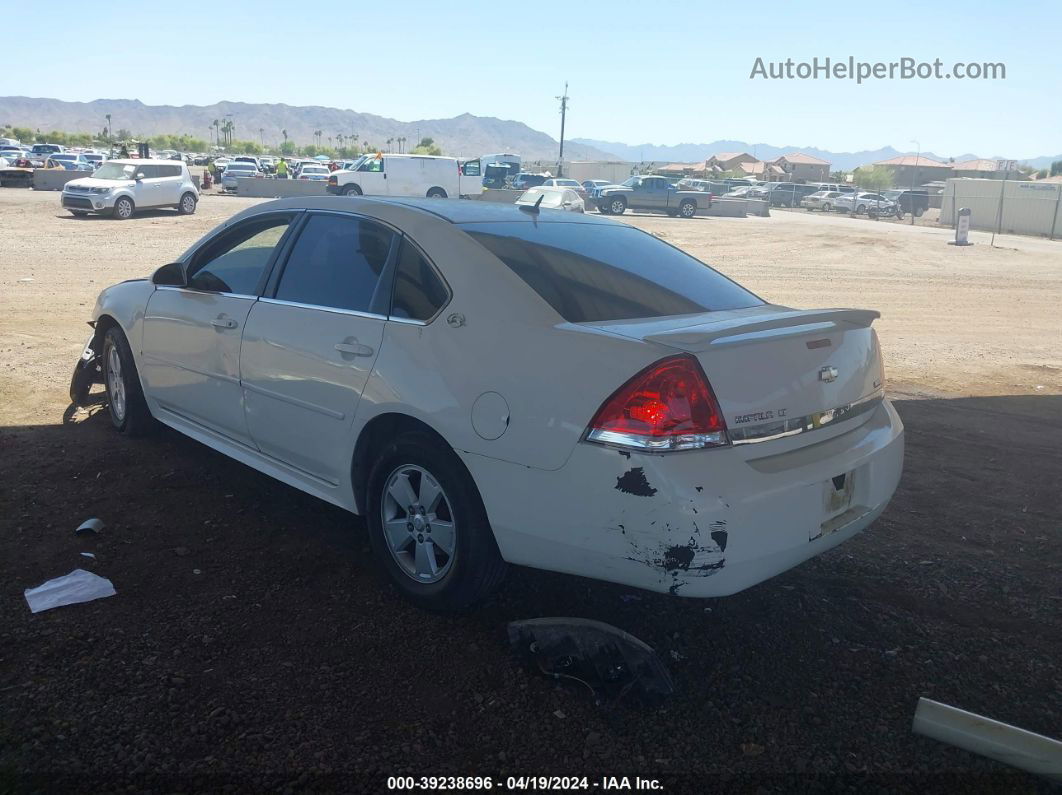 2009 Chevrolet Impala Lt White vin: 2G1WT57K391282943