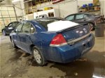 2009 Chevrolet Impala 1lt Blue vin: 2G1WT57K391291528