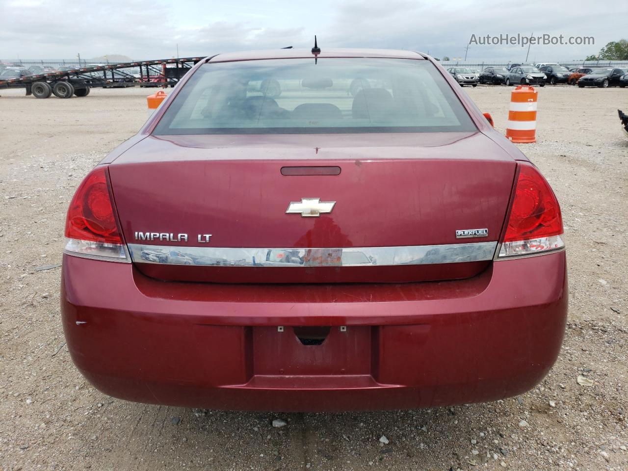 2009 Chevrolet Impala 1lt Burgundy vin: 2G1WT57K491114700