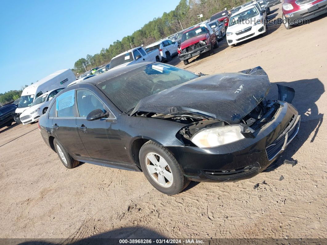 2009 Chevrolet Impala Lt Black vin: 2G1WT57K491119203