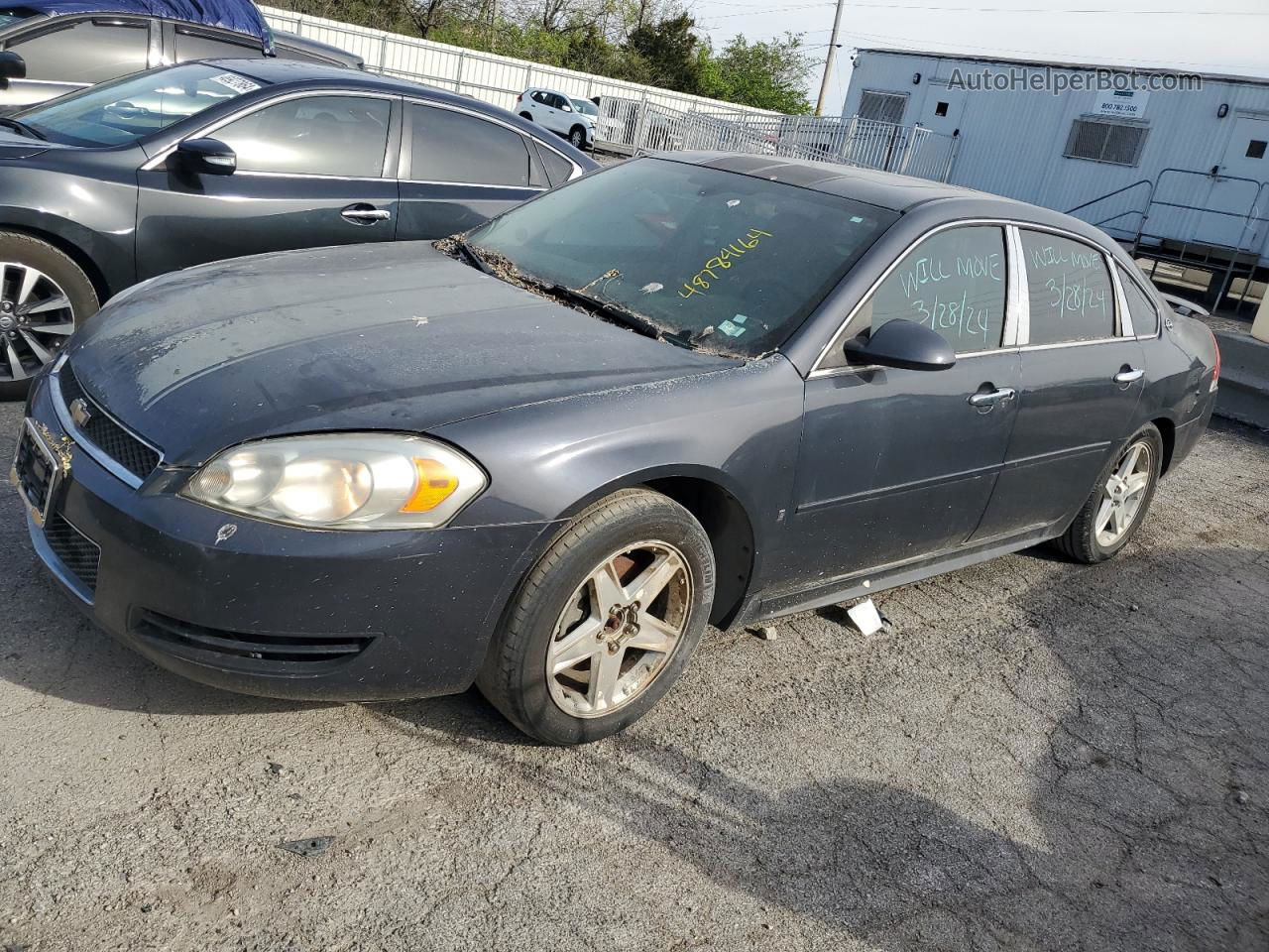 2009 Chevrolet Impala 1lt Gray vin: 2G1WT57K491211704