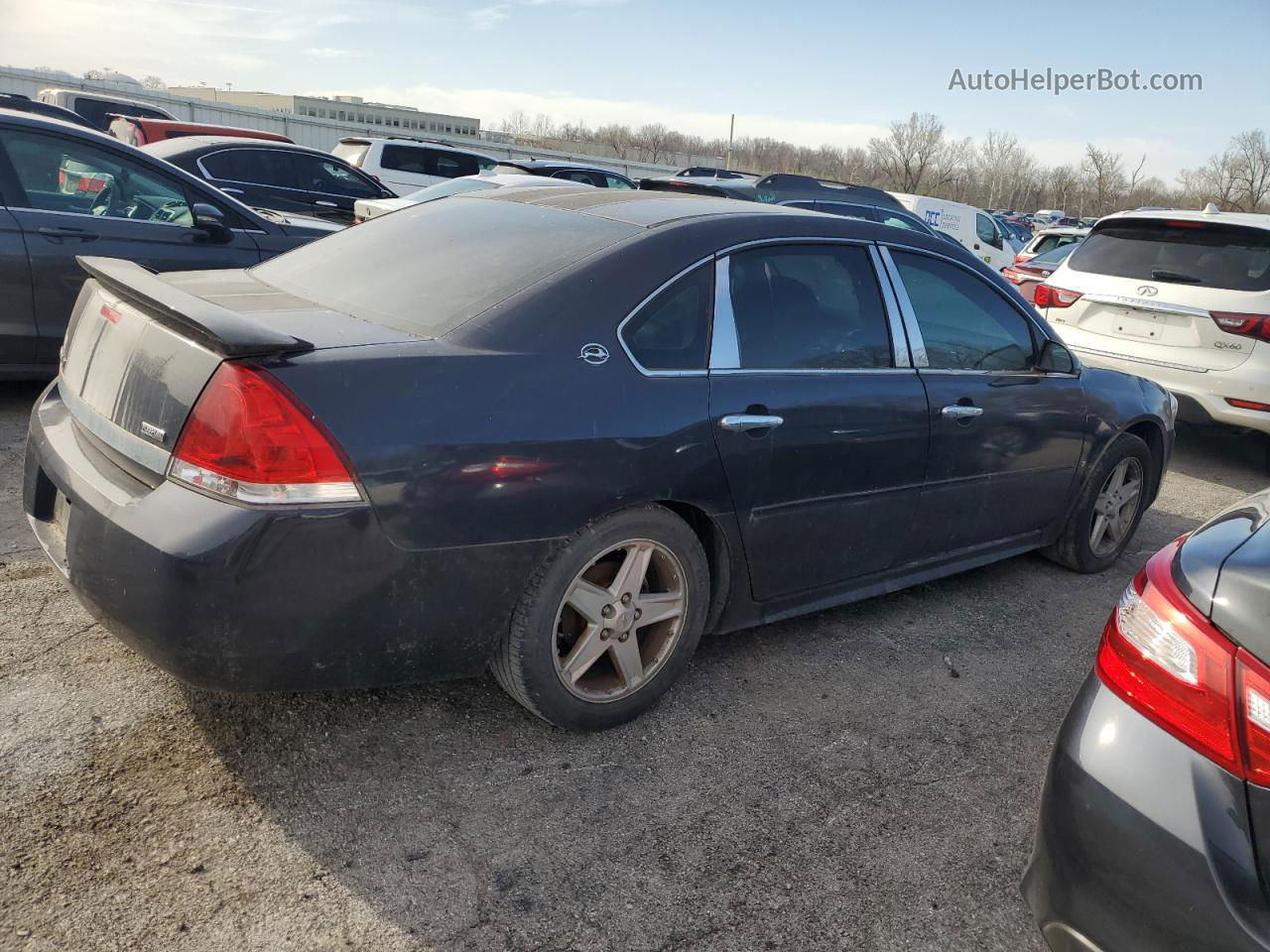 2009 Chevrolet Impala 1lt Gray vin: 2G1WT57K491211704