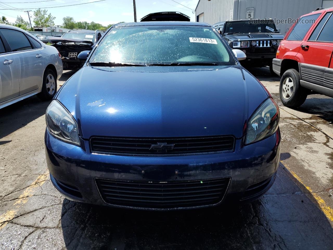 2009 Chevrolet Impala 1lt Blue vin: 2G1WT57K491288914