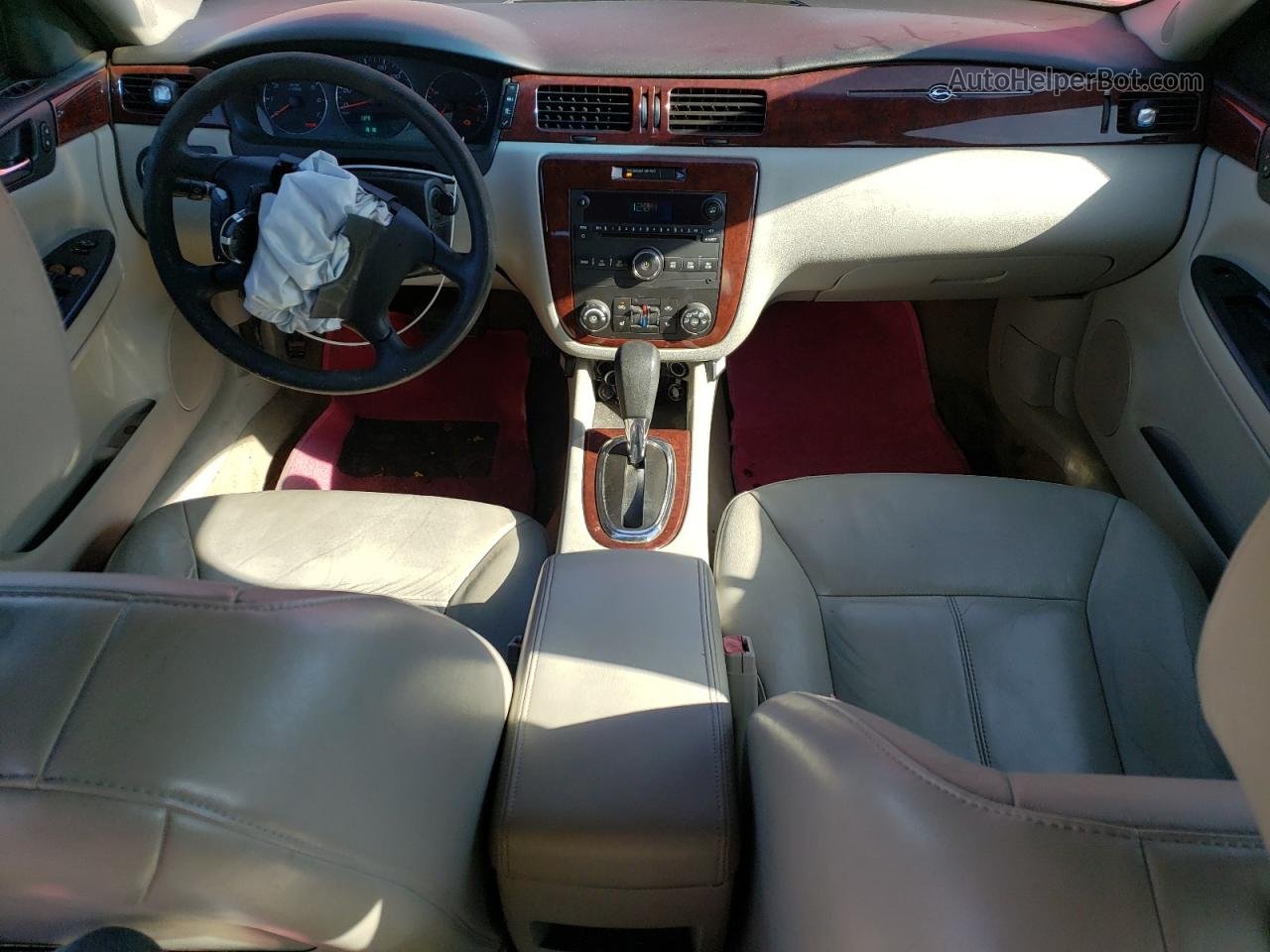 2009 Chevrolet Impala 1lt Red vin: 2G1WT57K491298987