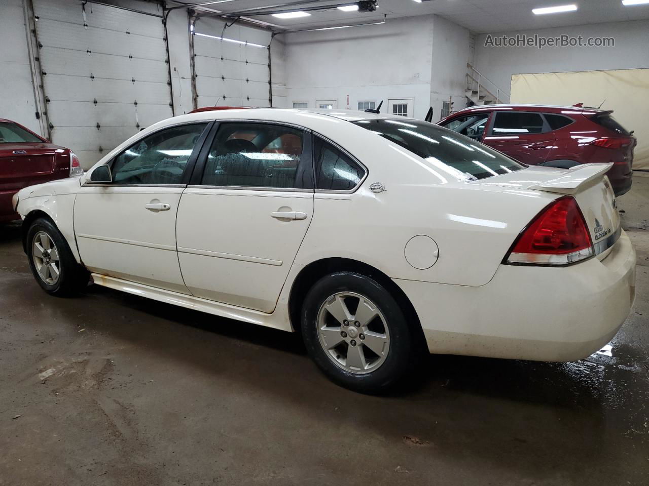 2009 Chevrolet Impala 1lt White vin: 2G1WT57K591112079