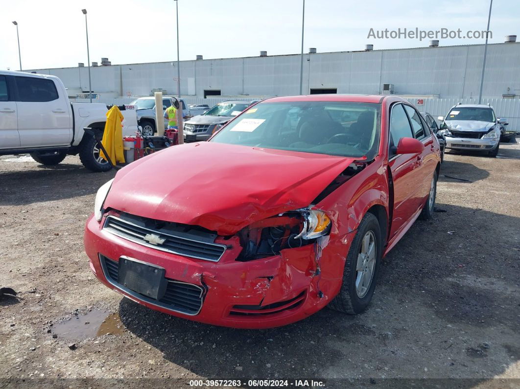 2009 Chevrolet Impala Lt Red vin: 2G1WT57K591134647