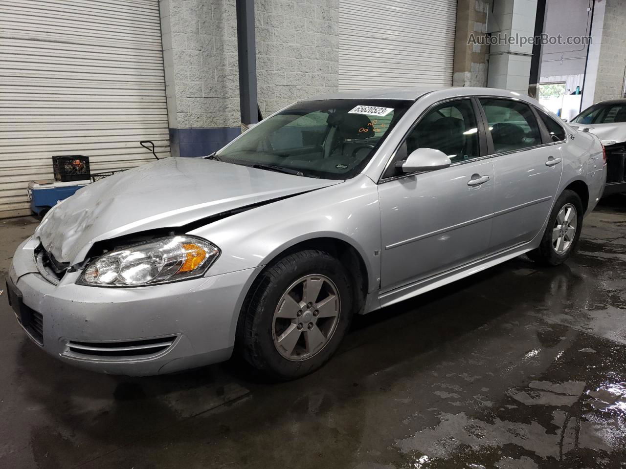 2009 Chevrolet Impala 1lt Silver vin: 2G1WT57K591159922