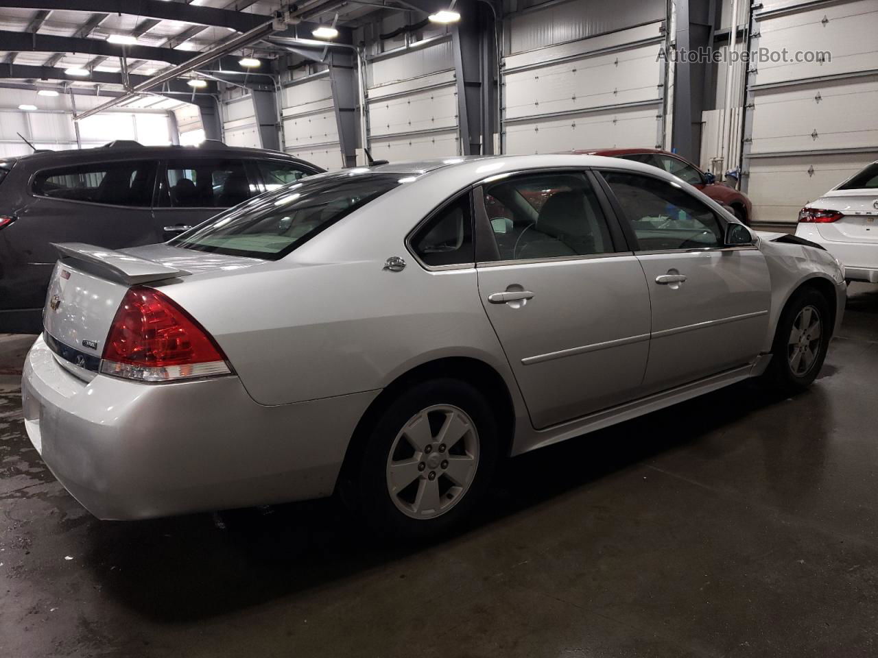 2009 Chevrolet Impala 1lt Серебряный vin: 2G1WT57K591159922