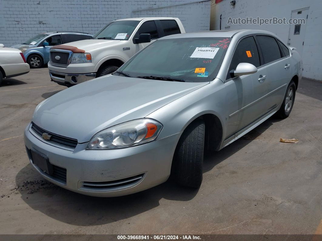 2009 Chevrolet Impala Lt Silver vin: 2G1WT57K591178213