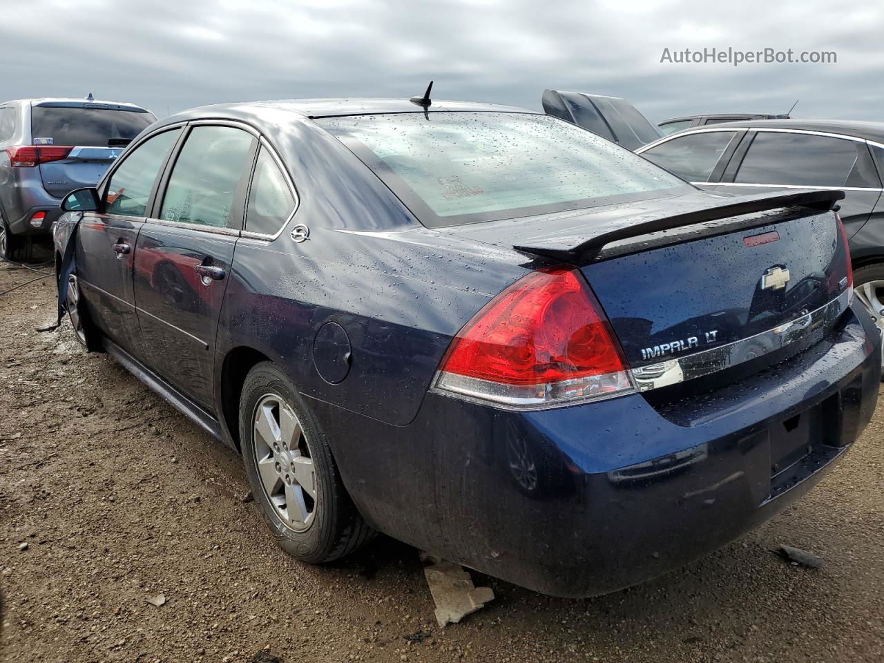 2009 Chevrolet Impala 1lt Blue vin: 2G1WT57K591243688