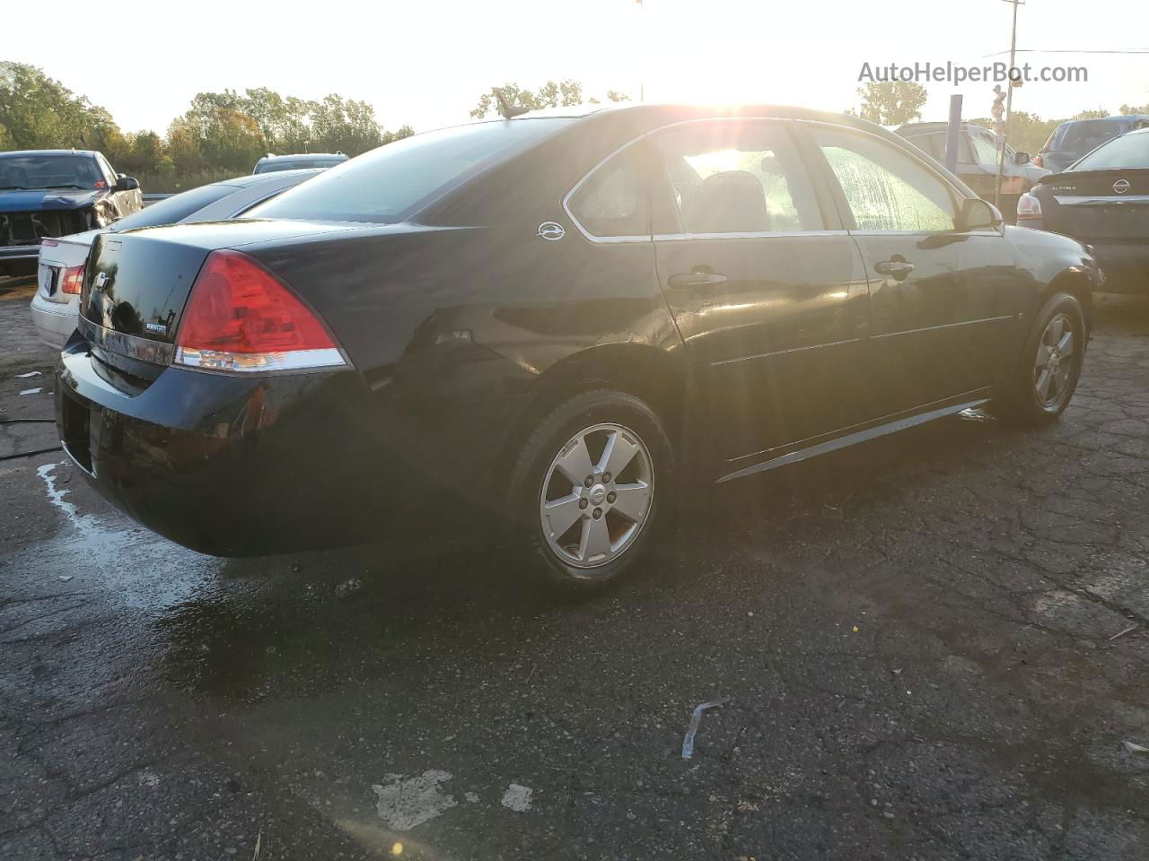 2009 Chevrolet Impala 1lt Black vin: 2G1WT57K591251788