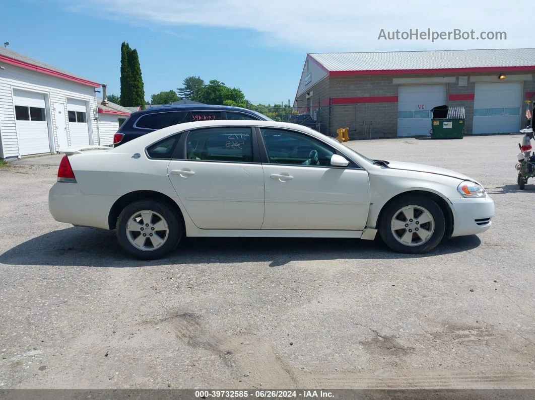 2009 Chevrolet Impala Lt White vin: 2G1WT57K691144863