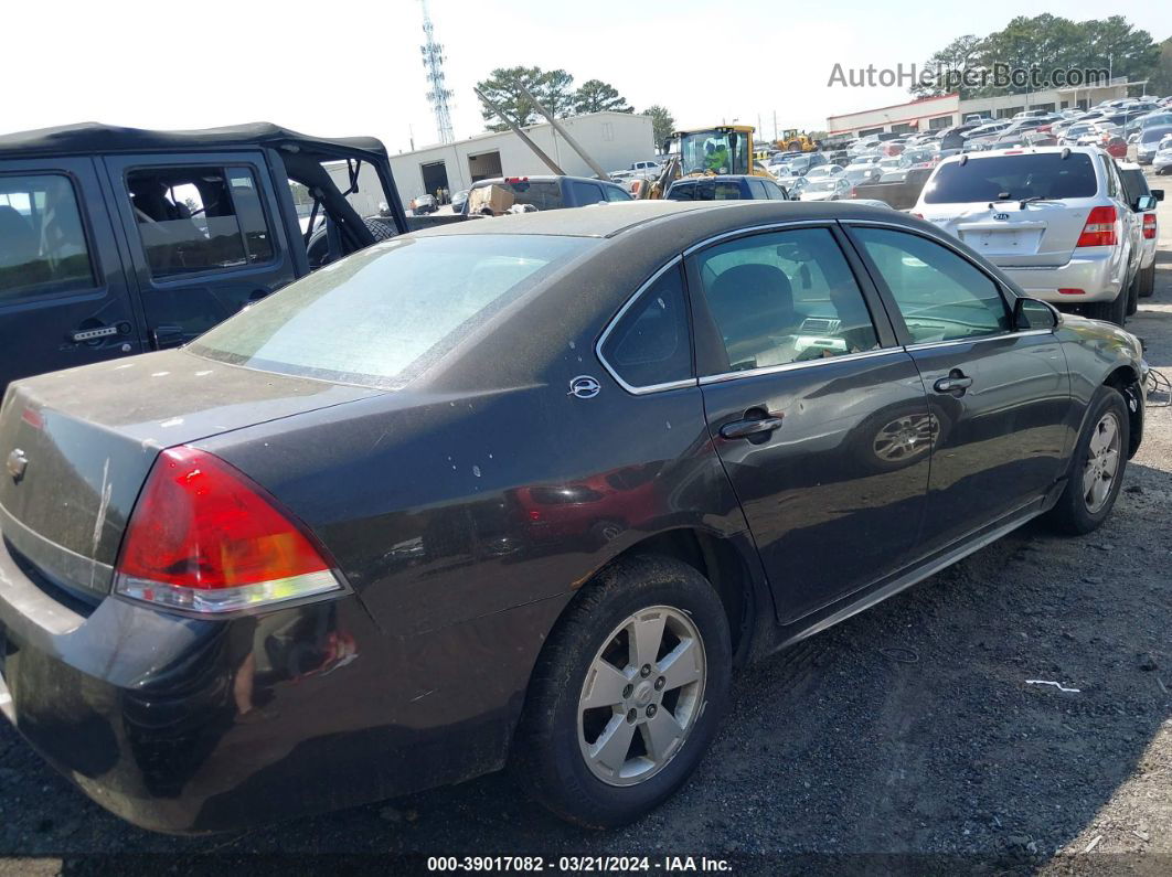 2009 Chevrolet Impala Lt Brown vin: 2G1WT57K691188927