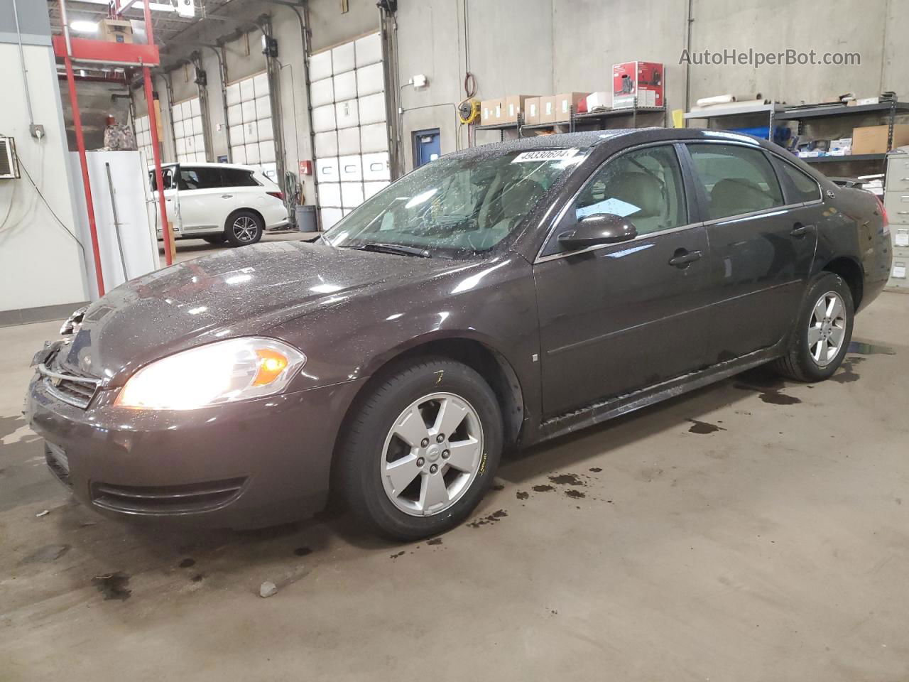 2009 Chevrolet Impala 1lt Black vin: 2G1WT57K691201420