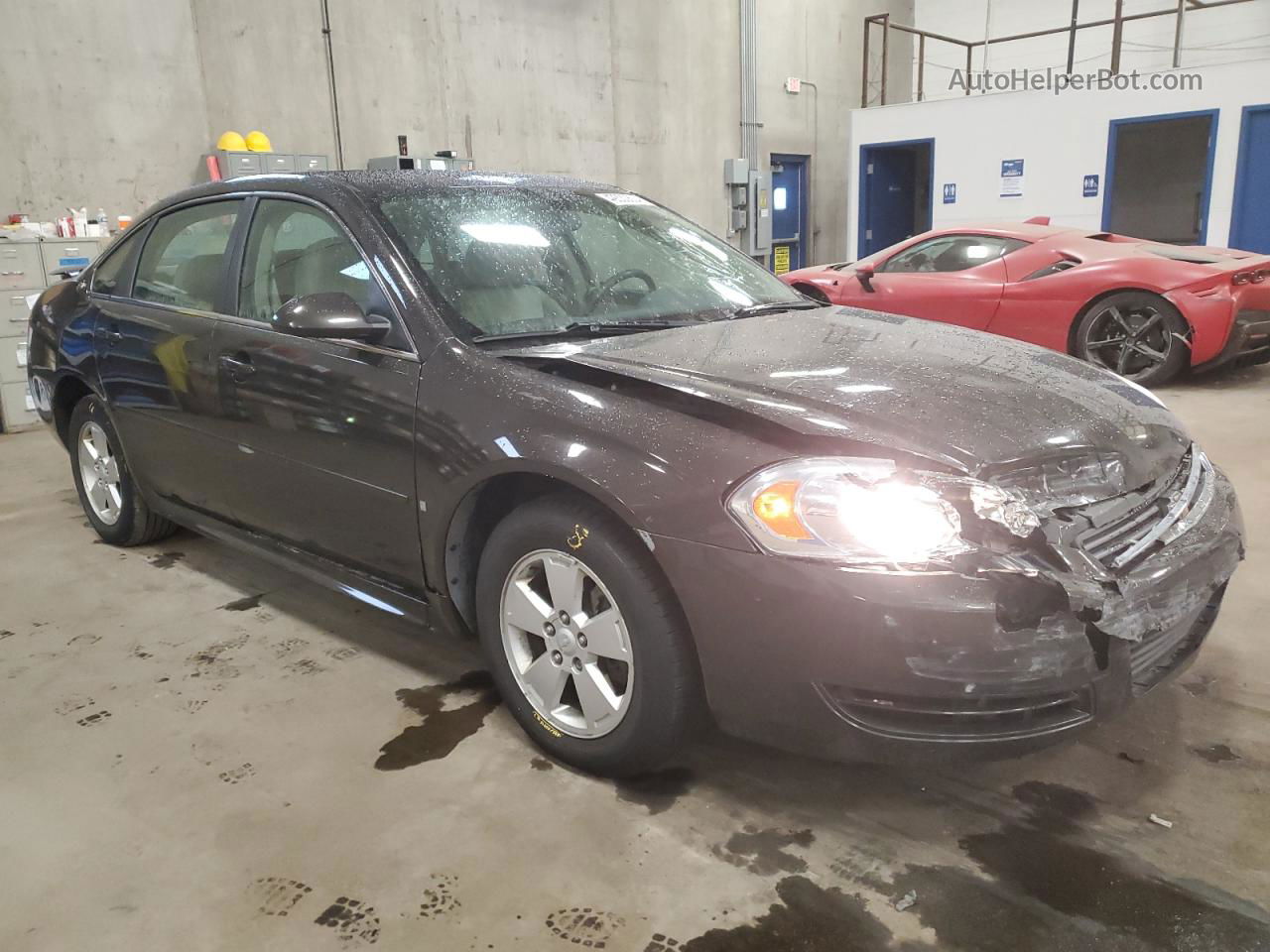 2009 Chevrolet Impala 1lt Black vin: 2G1WT57K691201420