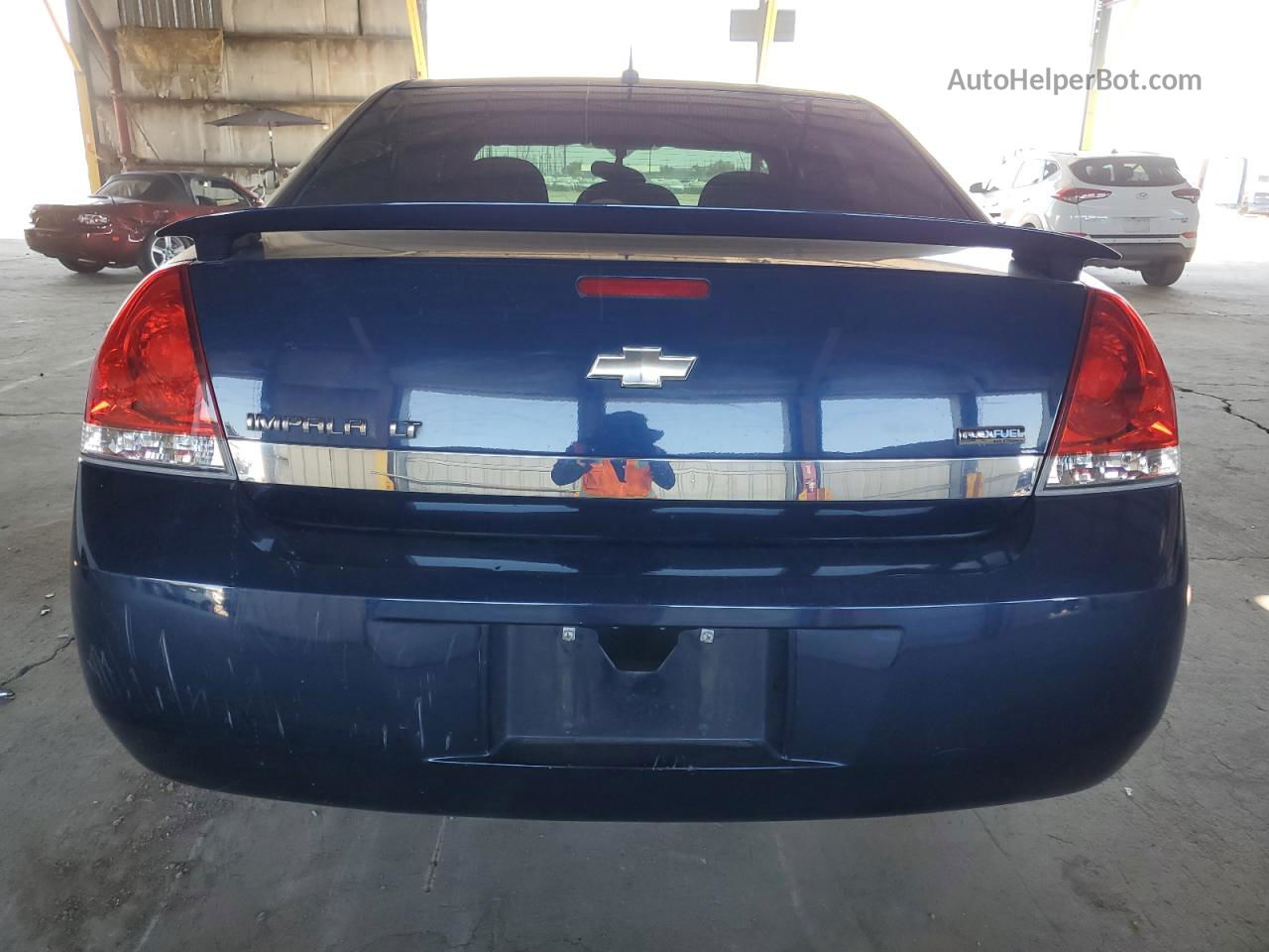 2009 Chevrolet Impala 1lt Blue vin: 2G1WT57K691239312
