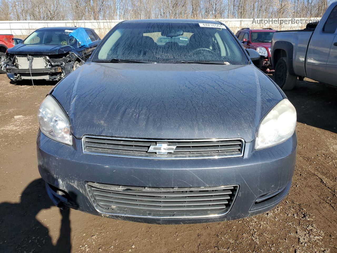 2009 Chevrolet Impala 1lt Blue vin: 2G1WT57K791131569