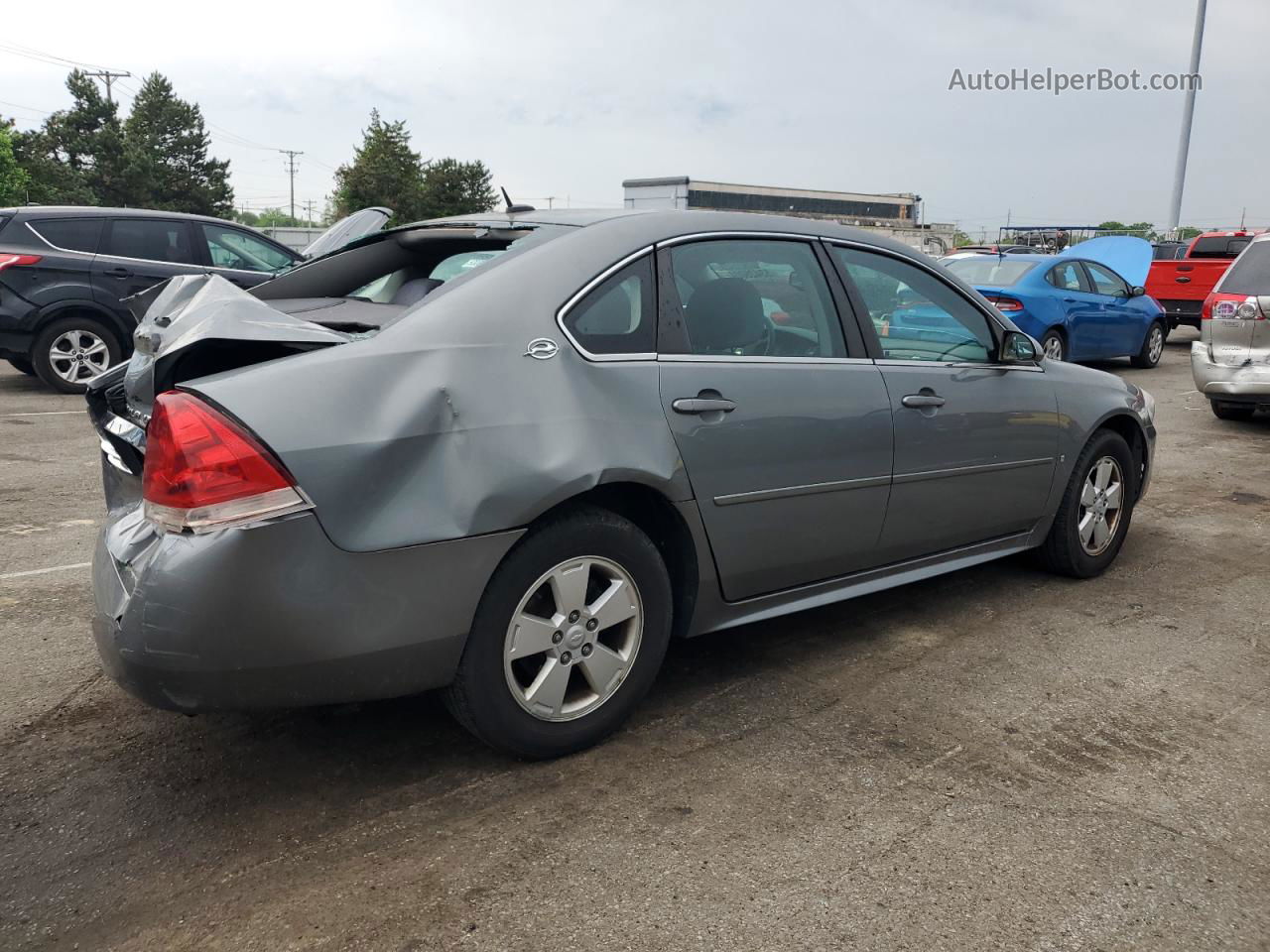 2009 Chevrolet Impala 1lt Gray vin: 2G1WT57K791191657