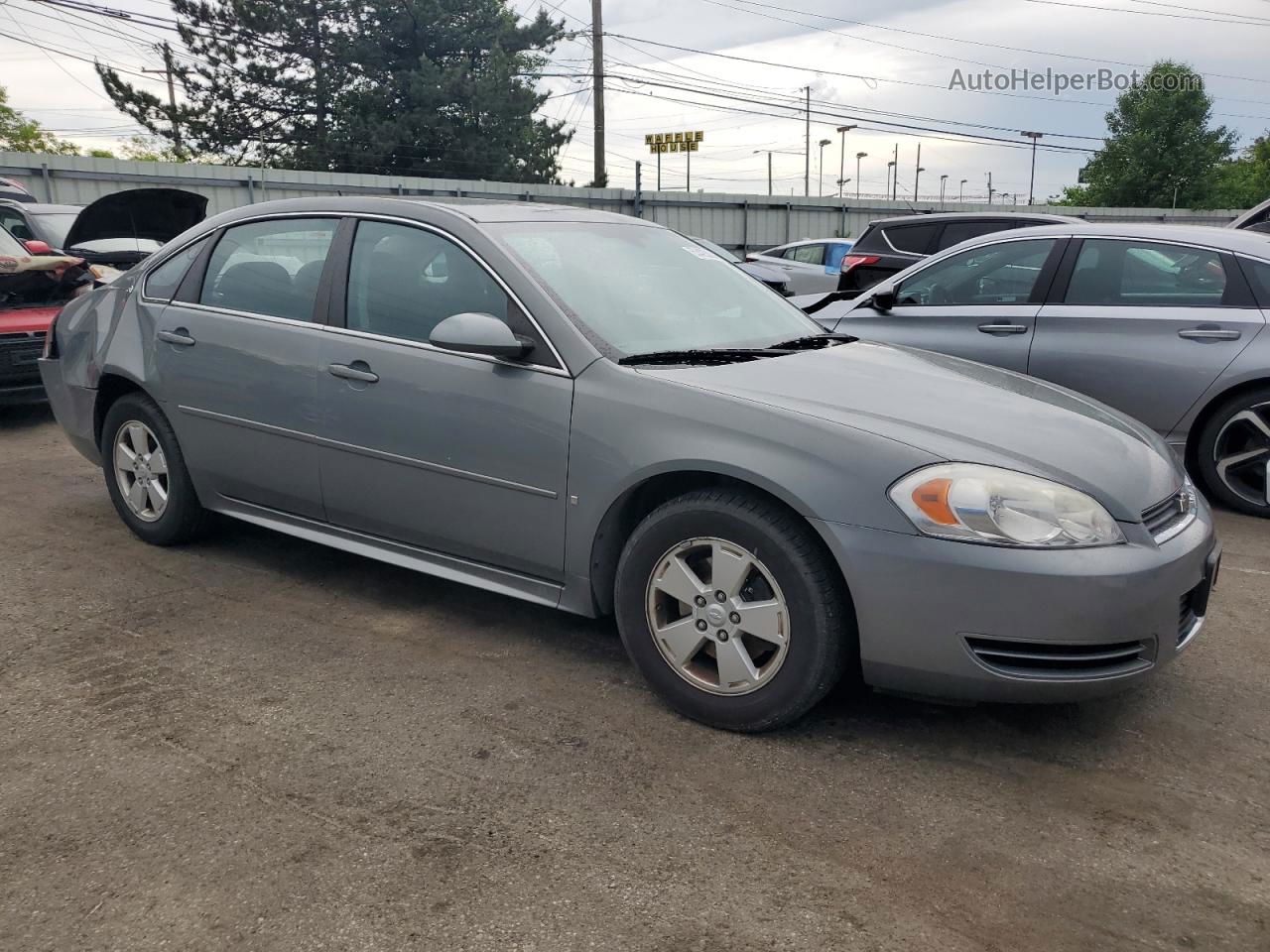 2009 Chevrolet Impala 1lt Gray vin: 2G1WT57K791191657