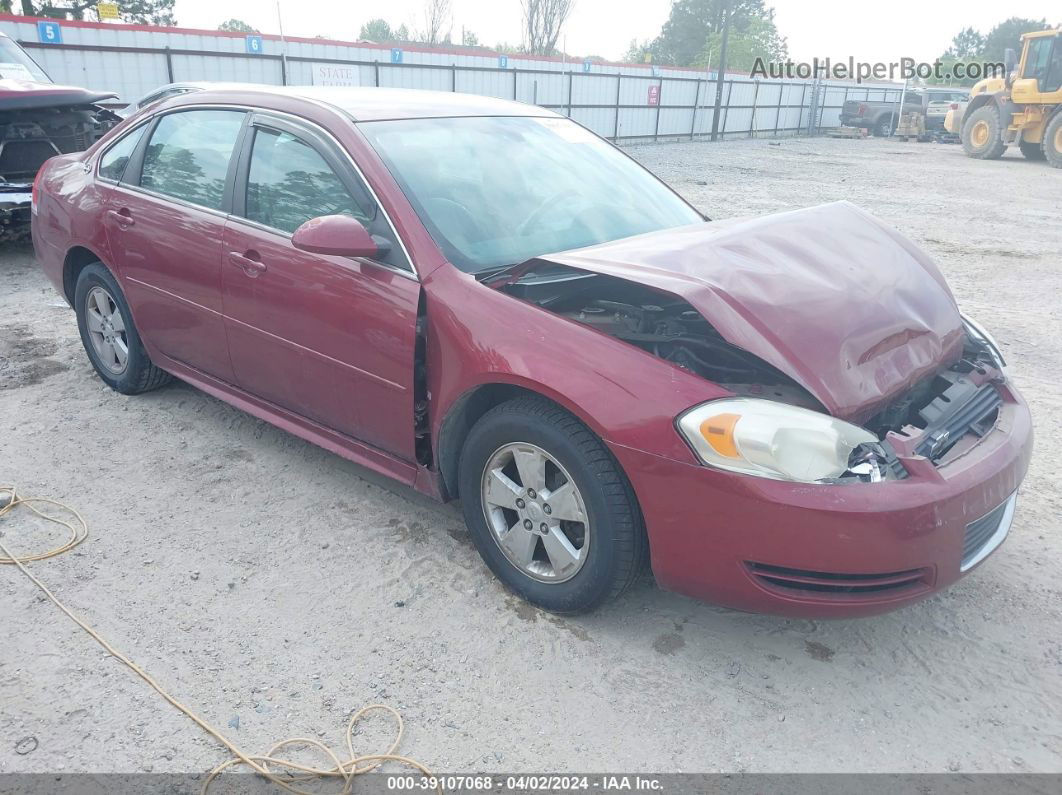 2009 Chevrolet Impala Lt Red vin: 2G1WT57K791209333