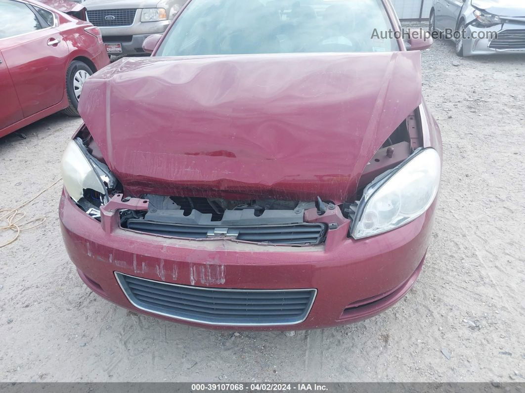 2009 Chevrolet Impala Lt Red vin: 2G1WT57K791209333