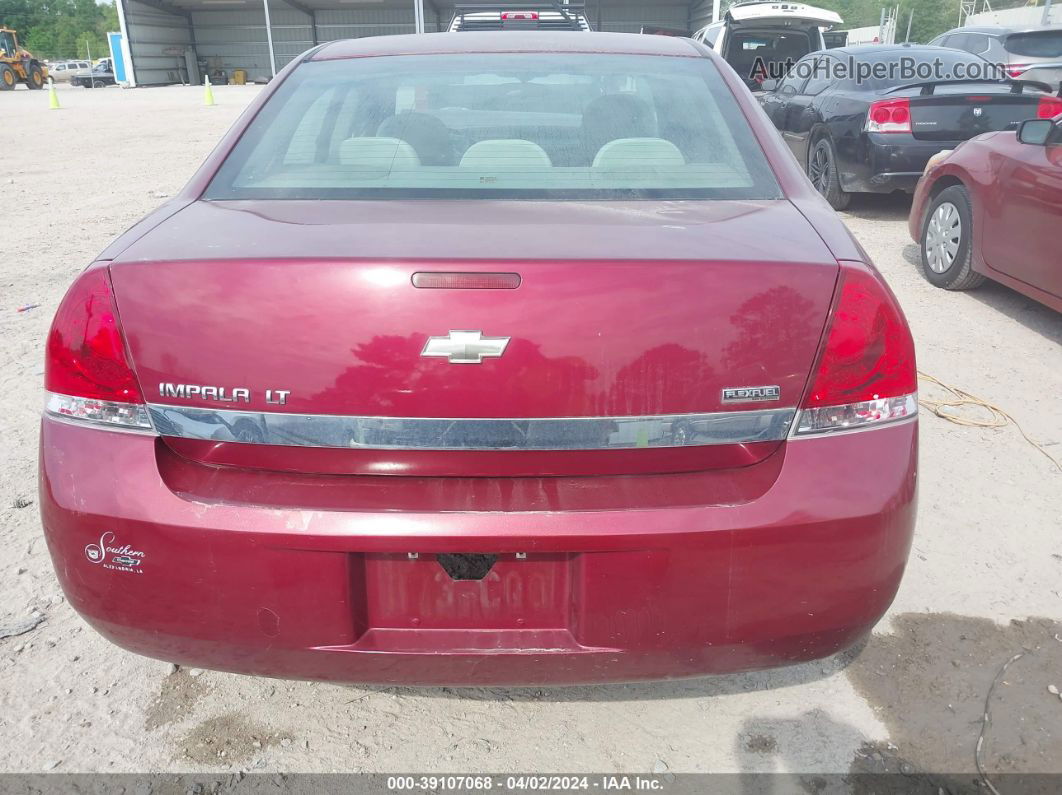 2009 Chevrolet Impala Lt Red vin: 2G1WT57K791209333