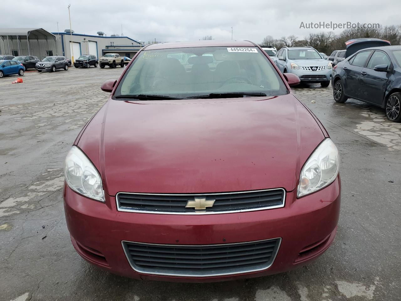 2009 Chevrolet Impala 1lt Red vin: 2G1WT57K791254174