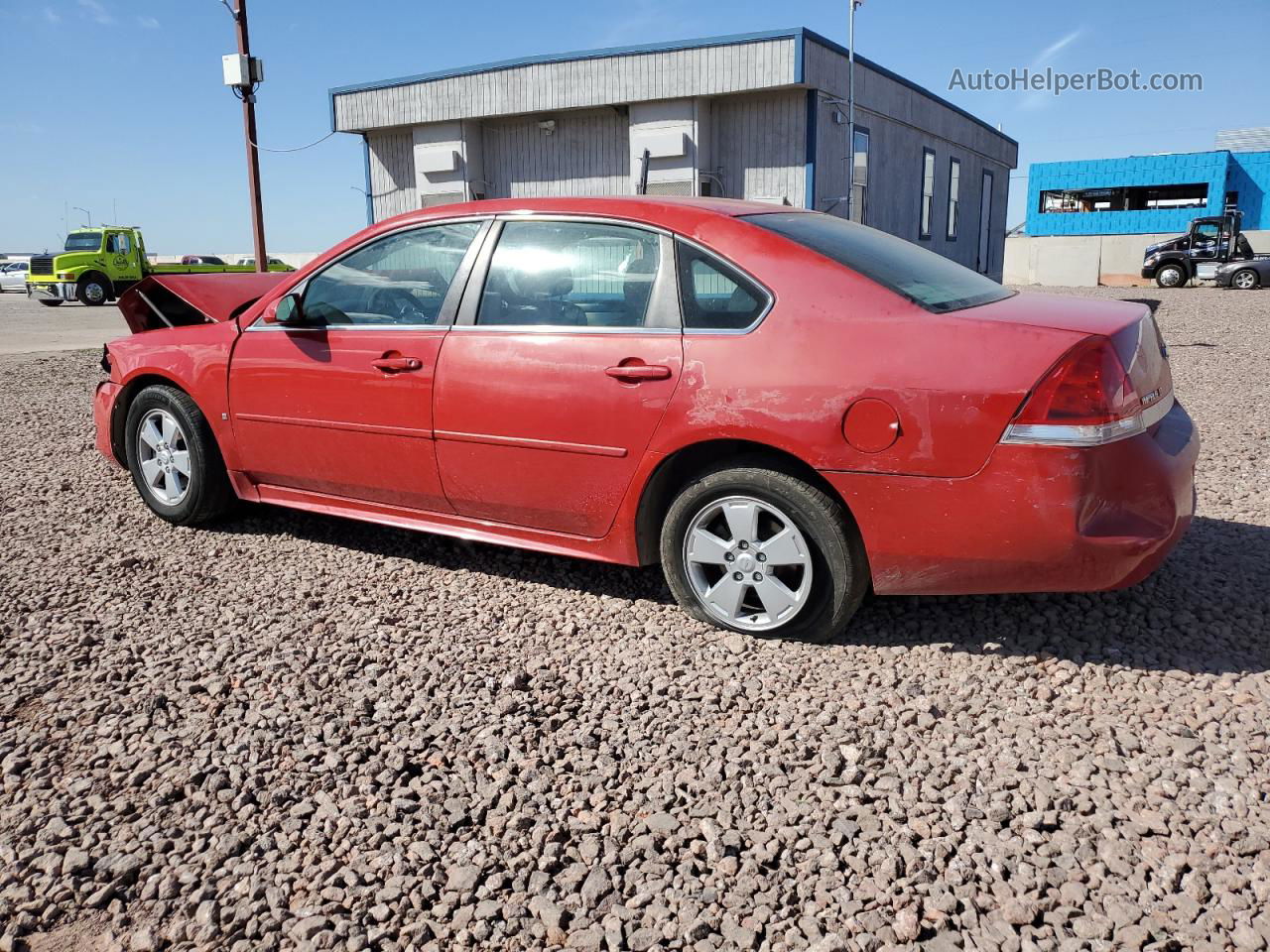 2009 Chevrolet Impala 1lt Red vin: 2G1WT57K791260511